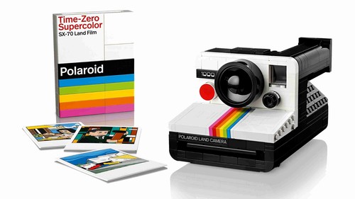 LEGO 21345 Ideas Polaroid OneStep SX-70 Instant Camera, Replica, 3 Photos - Picture 4 of 11