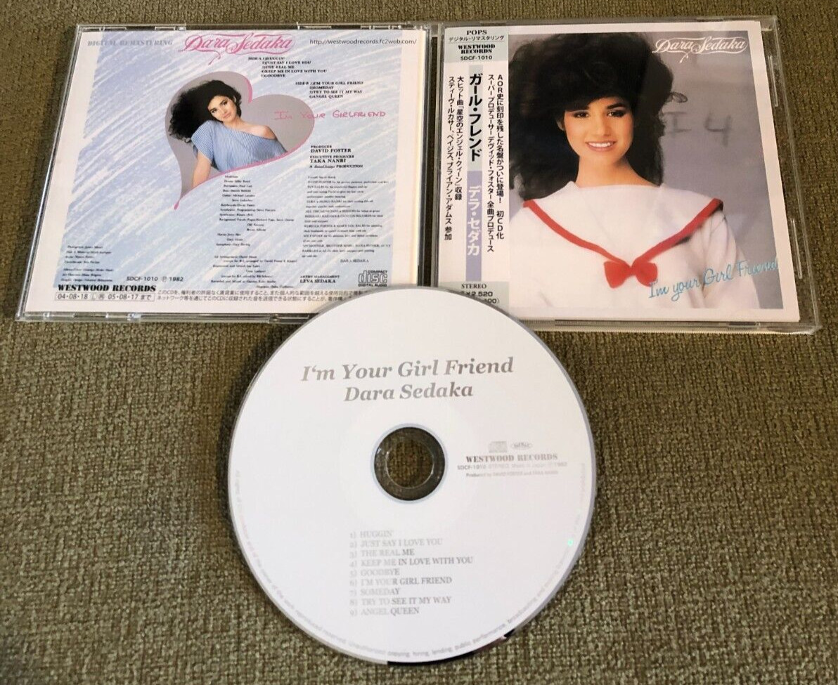 DARA SEDAKA - I'm Your Girl Friend - IMPORT CD -  SDCF-1010 - Neil Sedaka
