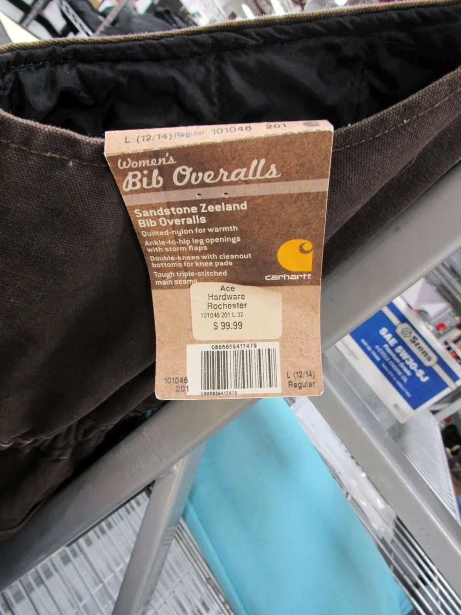 Carhartt zeeland deals sandstone bib overalls