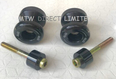 Kawasaki ZX7-R ZX7R P6 R&G REAR Paddock Stand Bobbins SWINGARM