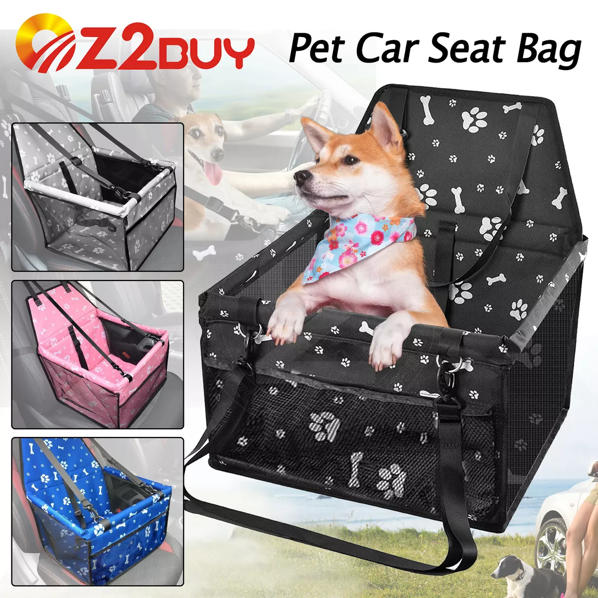 Dog box best sale car seat