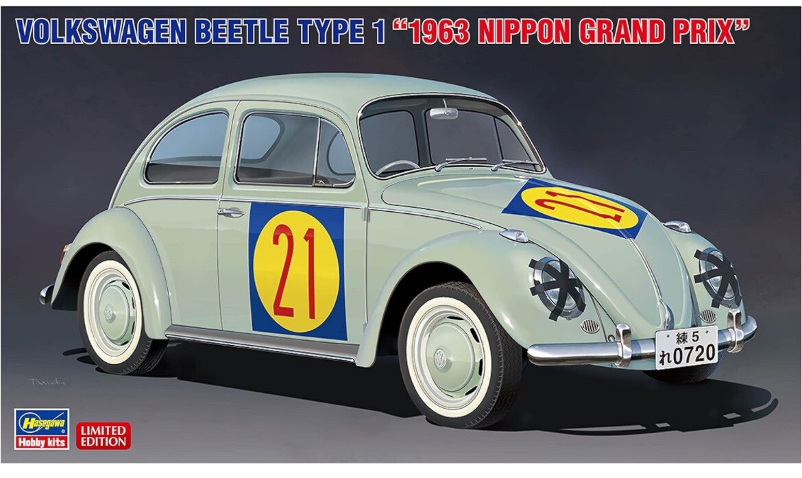 Hasegawa 20623 1:24 Volkswagen Beetle 1963 Japanese Grand Prix