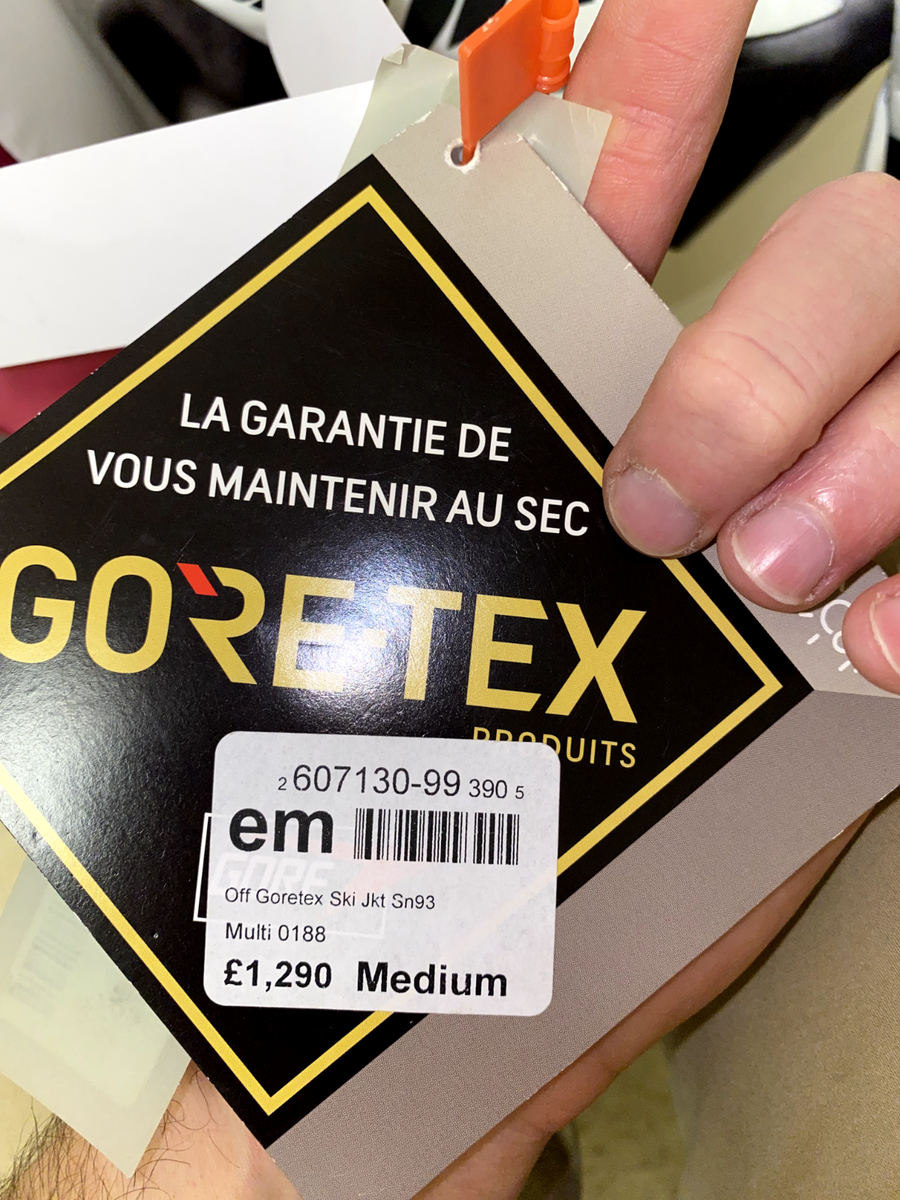 Off-White Goretex White Graffiti Ski Jacket | eBay
