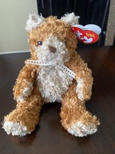 Original TY Beanie Baby ~WHITTLE the Bear (7 inch) - Stuffed Animal Toy