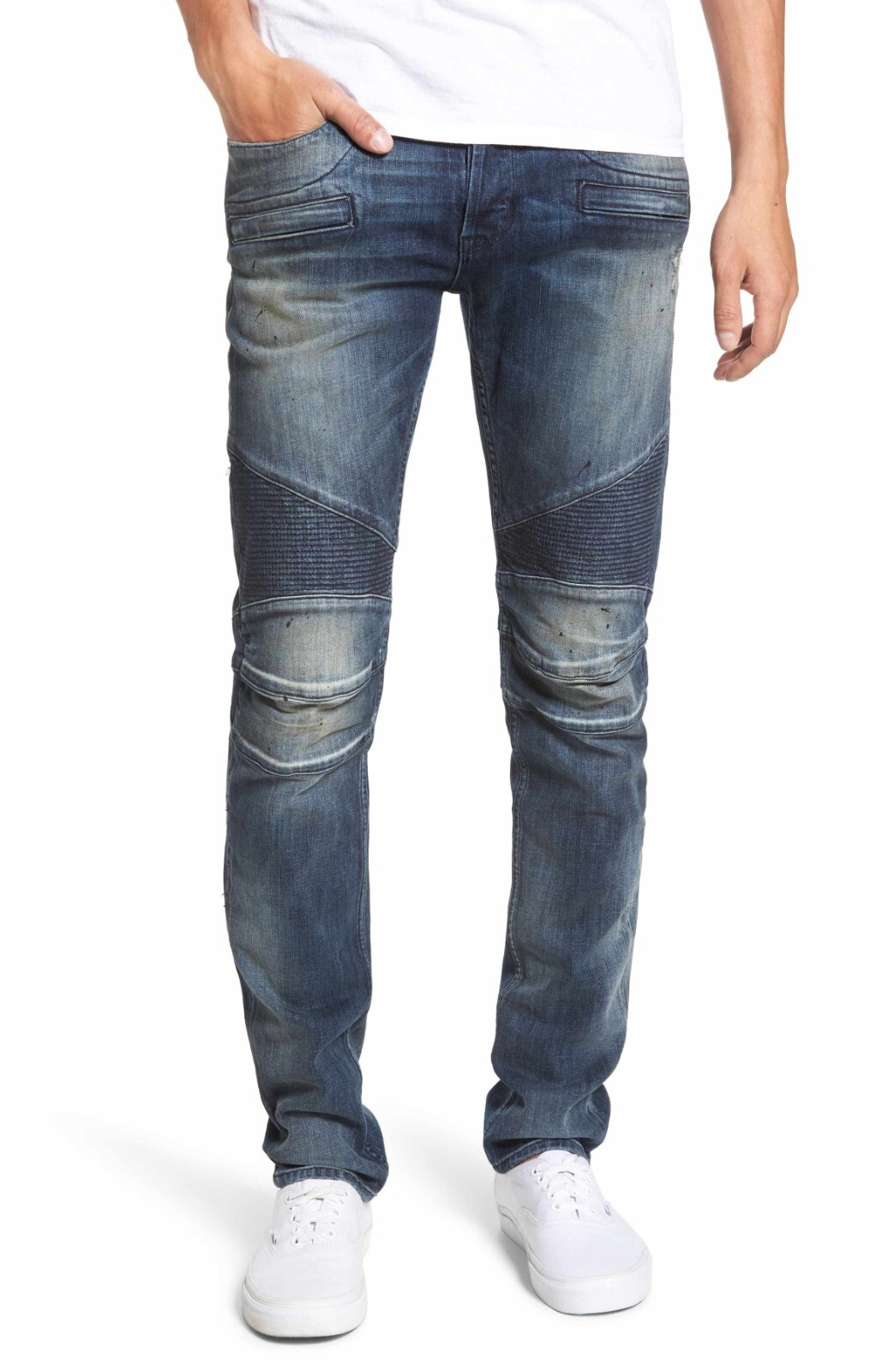 Hudson Blinder Biker Spray Jeans