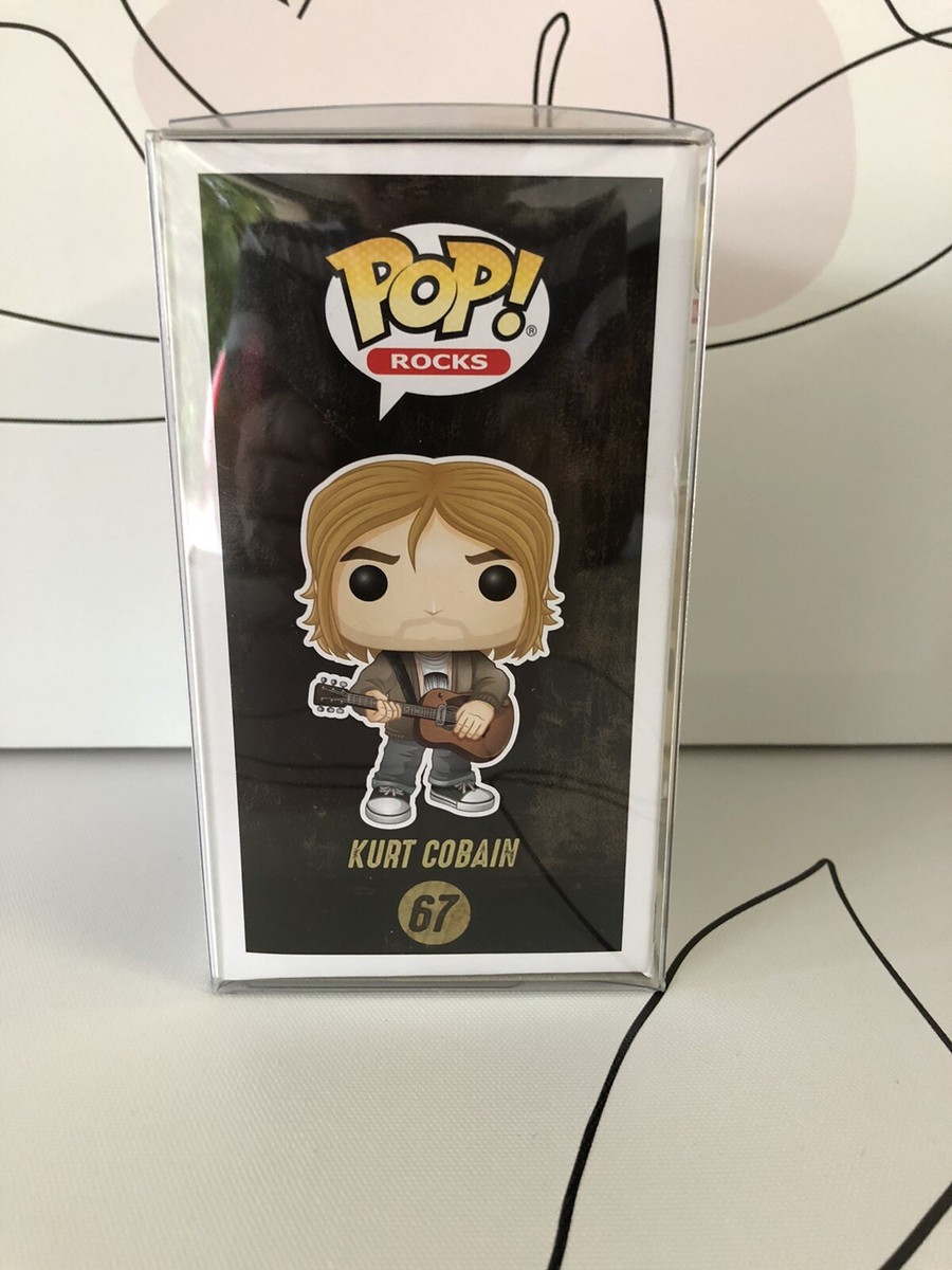 Rocks Funko Pop - Kurt Cobain MTV Unplugged #67 Nirvana + Free Pop