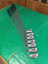 Spalding Elite Plus Iron Set 4-9, 11 7 Clubs RH Medium Factory Steel 1/2"