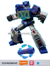 Blokees Transformers ONE Soundwave Galaxy Version 7 Action Figure Model Kit Lot
