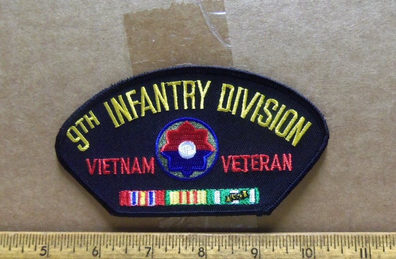 US Army - 9th Infantry Division - Vietnam Veteran Embroidered Patch 