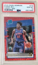 2020 Panini Donruss Choice - Saddiq Bey Red /99 PSA 10 Rookie RC B18
