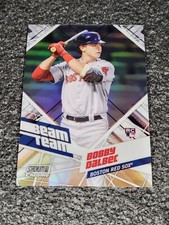 2021 STADIUM CLUB CHROME BOBBY DALBEC BEAM TEAM BOSTON RED SOX