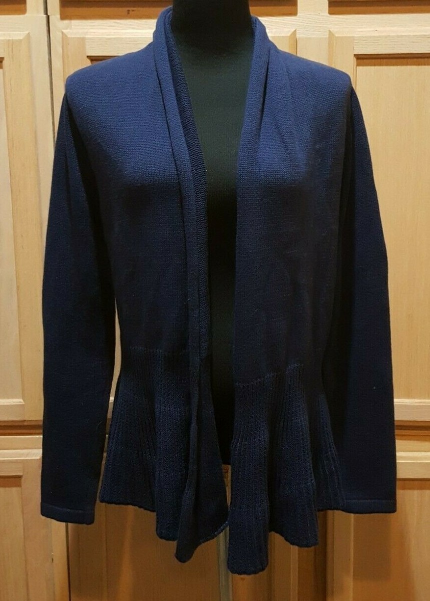 トップス miies miim RIB PEPLUM CARDIGAN Line & Dot Amina Peplum Cardigan | Bloomingdale's