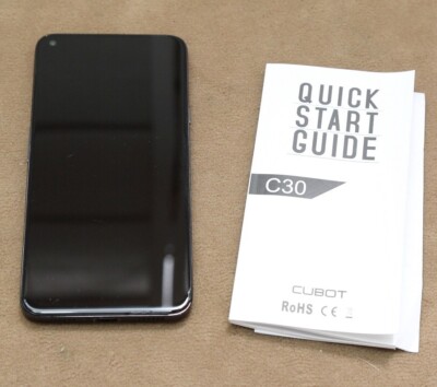 CUBOT C30 Smartphone ohne Vertrag, 8GB/128GB, 48MP schwarz