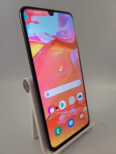 Samsung Galaxy A70 Black Unlocked Dual Sim 128GB 6GB RAM Android Smartphone