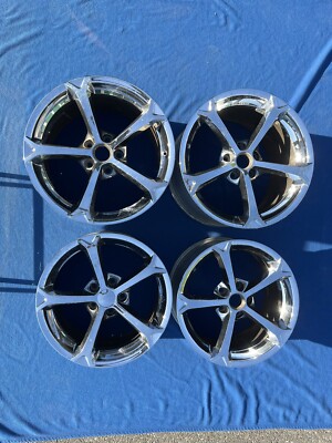 2010-2013 Chevrolet Corvette C6 Grand Sport 5 Spoke Chrome Wheels
