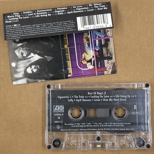 KINGS X Cassette Tape BEST OF 90s Grunge Metal DOGMAN MR WILSON BLACK FLAG - Picture 3 of 5
