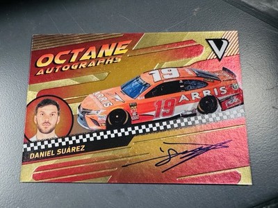 Daniel Suarez 93/99 Auto Octane Autographs Gold 2018 Panini Victory Lane Racing