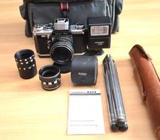 EDIXA REFLEX MOD. 750 mit AUTO FLEX 2,8/50mm, Blitz, 2x Tele-Converter, Stativ,.