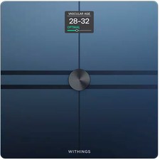 Withings - Body Comp Complete Body Analysis Smart Wi-Fi Scale - Black