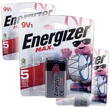 Batería ENERGIZER Max 9V Larga Duración Nuevas Baterías Alcalinas En Venta EE. UU. Paquete de 3