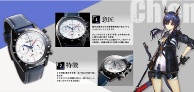 Arknights SEIKO Collaboration Watch Ch'en Chen Model Limited Ed SZSJ063 8T63