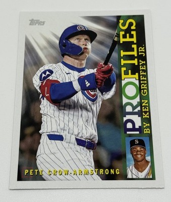 2026 Topps #TP-13 Pete Crow-Armstrong - Topps Profiles - Chicago Cubs