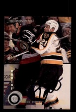 Signed Hockey Card Auto Frank Banham 1997-98 Donruss #203 Anaheim Mighty Ducks