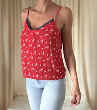 Fließendes Top Top Tanktop Bonobo Farbe Rot ...