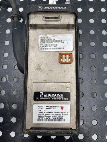 MOTOROLA HT1250-LS+ AAH25SDH9DP7AN RADIO DWUKIERUNKOWE Z MIKROFONEM UHF - Zdjęcie 7 z 8