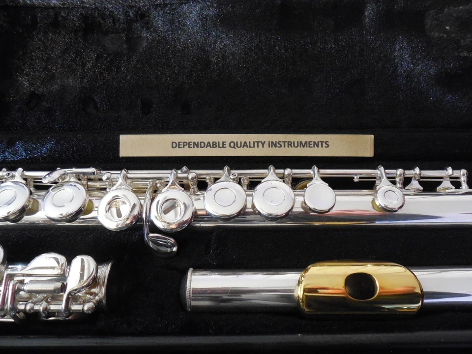 Flauta de estudiante Communhardt 22SP 2SP reacondicionada lista para jugar juega genial Foto 2 de 4