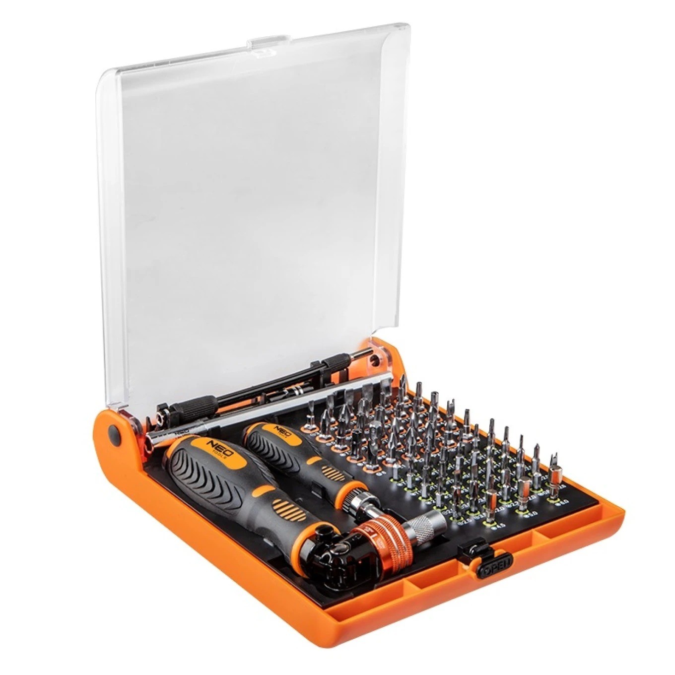 Screwdriver Tips with Handle 73 Pieces 06-115