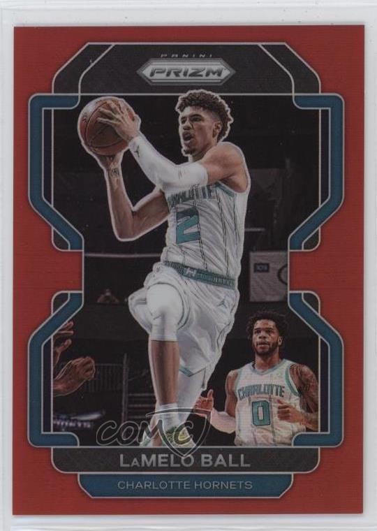 2021-22 Panini Prizm Red Prizm 13/299 LaMelo Ball #185 1aj