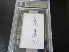 2012 LEAF CUT SIGNATURES PETE ROSE AUTO AUTOGRAPH HISTORY OF BASEBALL BECKETT