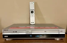 Sony RDR-VX530 VHS Video Cassette Recorder DVD Recorder Combo Player