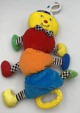 VTG Eden Caterpillar Plush Toy Primary Stuff Animal Baby Interactive Squeak