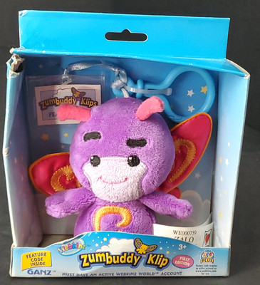 Webkinz Zumbuddy Klip Zalo Tricky Zum   WE000759   NEW   Damaged Box