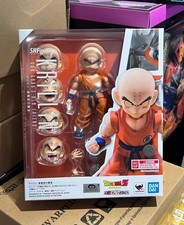 Bandai S.H Figuarts Krillin 3.0 Son Goku  s Old Friend Dragon Ball Z New In Stock