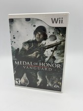 Medal of Honor: Vanguard (Nintendo Wii, 2007) Complete CIB Video Game