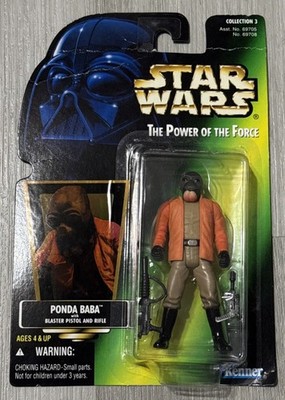 1996 STAR WARS POWER OF THE FORCE POTF PONDA BABA 3.75'' Action Figure NEW