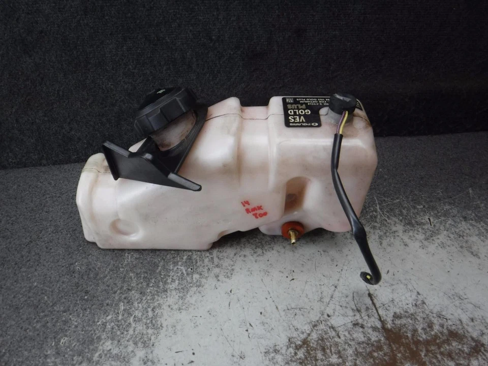 14 Polaris RMK Pro 800 Oil Canister Jug Bottle Tank 118G - Image 2 of 3