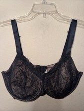 Wacoal 855295 Vivid Encounter Underwire Bra Convertible Back Black 38G