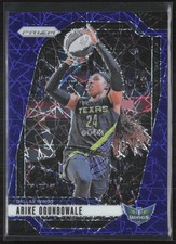 2024 Panini WNBA Prizm Arike Ogunbowale Blue Velocity Dallas Wings #28