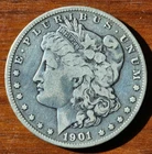 1901-S Morgan Silver Dollar - Very Good