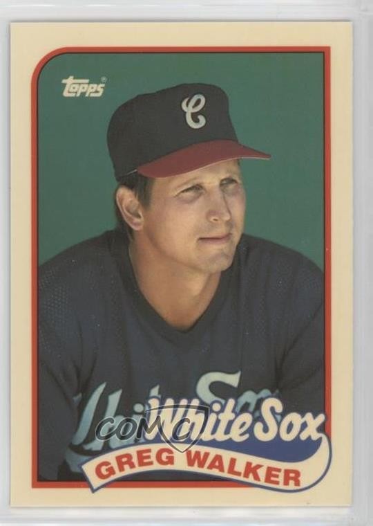 1989 Topps Collector's Edition (Tiffany) Greg Walker #408 0b7