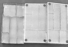 Annova tray Desk drawer storage kitchen office metal mesh organizer bathroom new