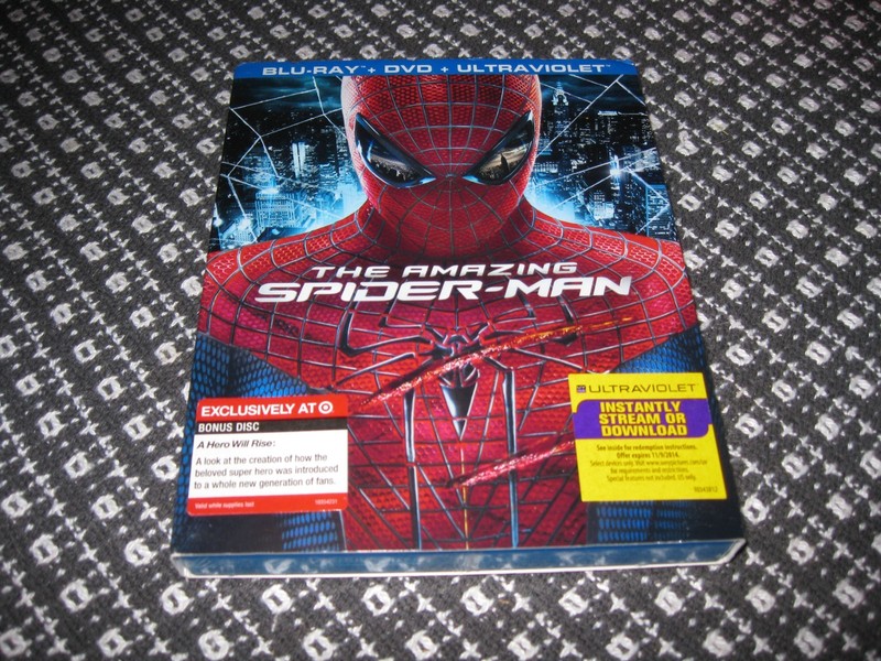 The Amazing Spider- Man (Blu-ray + DVD, 2012)  Brand New.  Sealed.  In Slipcase