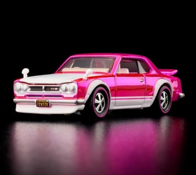 RedLine Club Exclusive Hot Wheels RLC PINK 1972 Skyline H/T 2000GT