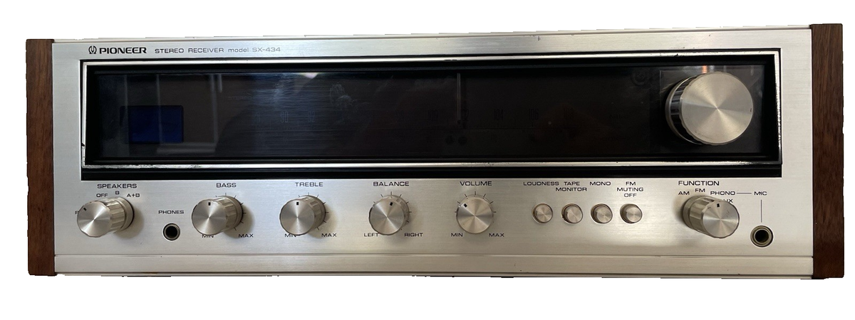 Pioneer Sx-434 Stereo Receiver Amp Worx Gr8 Audiophile