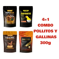 4️⃣PACK COMBO VITAMINAS PARA GALLOS GALLINAS POLLITOS - VITAMINS FOR ROOSTERS 