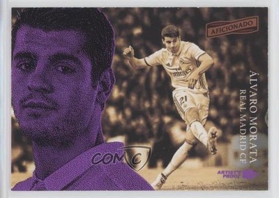 2016 Panini Aficionado Artist's Proof Purple 46/99 Alvaro Morata Álvaro #63 0kf2